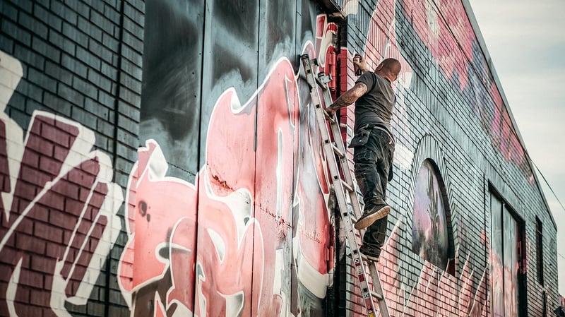 Urban Graffiti Walls